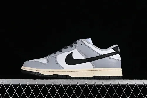 All Categories Nk SB Dunk Series Nk SB Dunk Low Low-top Sneakers Special Price Nk Dunk Low "Light Smoke Grey" White Gray SB Low-top Sports and Leisure Sneakers DD1503-117